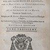 Conférences ecclésiastiques du diocèse d’Angers, sur les sacremens en général, sur le baptême, la confirmation, l’eucharistie et le sacrifice de la messe