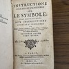Instructions courtes et familières sur le symbole, pour servir de suite aux Instructions courtes et familières de messire Joseph Lambert : troisième année