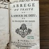 Abrégé du traité de l'amour de Dieu