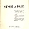 Histoire de Marie