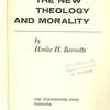 The new theology and morality.