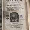 Historia Ecclesiae Parisiensis