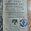 La vie du Pape Clément XIV (Ganganelli)