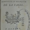 Poésies de Monsieur le marquis de La Farre