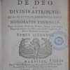 Praelectiones theologicae de deo et divinis attributis