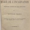 Histoire de la mère Marie de l'Incarnation première supérieure des ursulines de la Nouvelle France