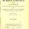 Manuale totius juris canonici