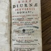 Horae diurnae breviarii romani : ex decreto sacrosancti Concilii Tridentini restituti.