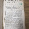 Traicté de l'amour de Dieu.