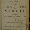 Pub. Virgilii Maronis Georgicorum libri quatuor, The Georgics of Virgil