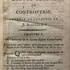 Manuel abrégé de controverses