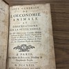 Idée générale de l'oeconomie animale et observations sur la petite verole