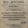 Apologie de l'institut des Jésuites