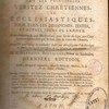 Méditations sur les principales veritez chrétiennes et ecclesiastiques, pour tous les dimanches, festes, et autres jours de l'année, avec cinquante & une méditations pour servir de sujet aux conférences spirituelles qui se font dans le cours de l'année: composées pour l'usage du séminaire établi par Monseigneur l'Archevêque de Paris, en l'Eglise paroissiale de S. Nicolas de Chardonnet