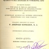 Manuale sacerdotum in quo ii quibis cura animarum commissa est ad manum habent tum quae in privata devotione tum quae in missae celebratione sacramentorum administratione et quorundam aliorum sui muneris officiorum exsecutione usui esse possunt