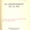 Le cheminement de la foi