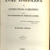 Nouvelle année apostolique ou instructions familières pour les dimanches et fêtes de l’année