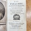 Les pseaumes traduits en françois
