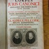 Corpus juris canonici Gregorii XIII. pont. max.