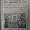 Missale Romanum, ex decreto Sacro-Sancti Concilii Tridentini restitutum ; Pii V. Pont. Max. jussu editum, Clementis VIII. primum, nunc denuo Urbani Papae Octavi auctoritate recognitum