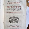 Mémoires pour servir à l'histoire des insectes