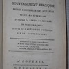 Histoire du gouvernement françois, depuis l'Assemblée des notables tenue le 22 février 1787 jusqu'a la fin de décembre de la même année : suivie de l'action de l'opinion sur les gouvernemens