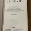 Cours élémentaire de chimie