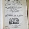 Bibliotheca scriptorum Ordinis Minorum S. Francisci Capucinorum...