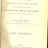 Dictionnaire universel de la pensée alphabétique, logique et encyclopédique : classification naturelle et philosophique des mots, des idées et des choses
