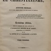 Études philosophiques sur le christianisme