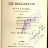 Le chrétien éclairé sur la nature et l’usage des indulgences