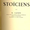 Les stoïciens