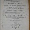 Neo-confessarius practice instructus, seu, Methodus rite obeundi munus confessarii..., cum appendice sive brevi instructione, & methodo dispensationes aliasque gratias petendi, & impetratas exequendi