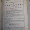 The history and antiquities of the Cathedral Church of Canterbury, and the once-adjoining monastery : containing, an account of its first establishment ... A survey of the present church and cloysters ... The lives of the Archbishops ... An appendix of ancient charters and writings