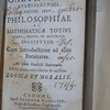 Philosophiae ac mathematicae totius clara, brevis, et accurata institutio. Cum Introductione ad alias Facultates. Ad usum Studiosae iuuentutis