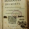 Nouveaux dialogues des morts