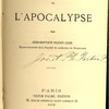 Essai d’interprétation de l’Apocalypse