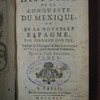 Histoire de la conqueste du Mexique, ou de la Nouvelle Espagne, par Fernand Cortez