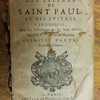Analyse des épitres de Saint Paul et des épitres canoniques, avec des dissertations sur les lieux difficiles