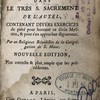 Entretiens avec Jésus-Christ dans le Très S. Sacrement de l'Autel, contenant divers exercices de piété pour honorer ce divin Mystère, et pour s'en approcher dignement