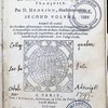 Memoires mathematiques, recueillis et dressez en faveur de la noblesse françoise