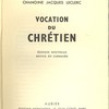 Vocation du chrétien