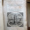 S. Thomae Aquinatis summa totius theologiae, in qua quicquid in universis bibliis continetur, obscuri, quicquid in veterum patrum (ab ipso nascentis Ecclesiaeinitio) monumentis est doctrinae notabilis ; quicquid denique vel olim vocatum est, vel hodie vocatur ab haereticis in controversiam, id totum vel certè maxima ex parte, ut eruditè & piè, ita fideliter atque dilucidè