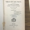 Le vrai et le faux en matière d'autorité et de liberté d'après la doctrine du syllabus
