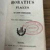 Quintus Horatius Flaccus ad usum scholarum