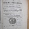 Maximes d'état, ou, Testament politique d'Armand du Plessis, Cardinal duc de Richelieu