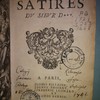 Satires du Sieur D***