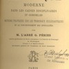 La procédure canonique moderne dans les causes disciplinaires et criminelles : Notions pratiques sur les tribunaux ecclésiastiques et le fonctionnement des officialités