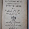 Histoire de M. Constance, premier ministre du roi de Siam, et de la dernière révolution de cet état