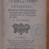 Lettres édifiantes et curieuses écrites des missions étrangères par quelques missionnaires de la Compagnie de Jésus